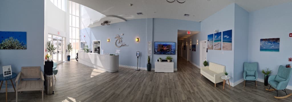 Interior of Cayman Medical clinic in Grand Cayman
