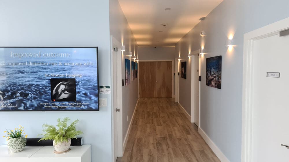 Private lounge at Cayman Medical clinic