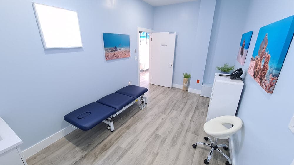 MRI suite interior at Cayman Medical
