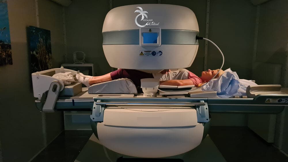 MRI imaging suite at Cayman Medical