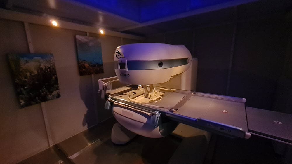 MRI suite at Cayman Medical clinic