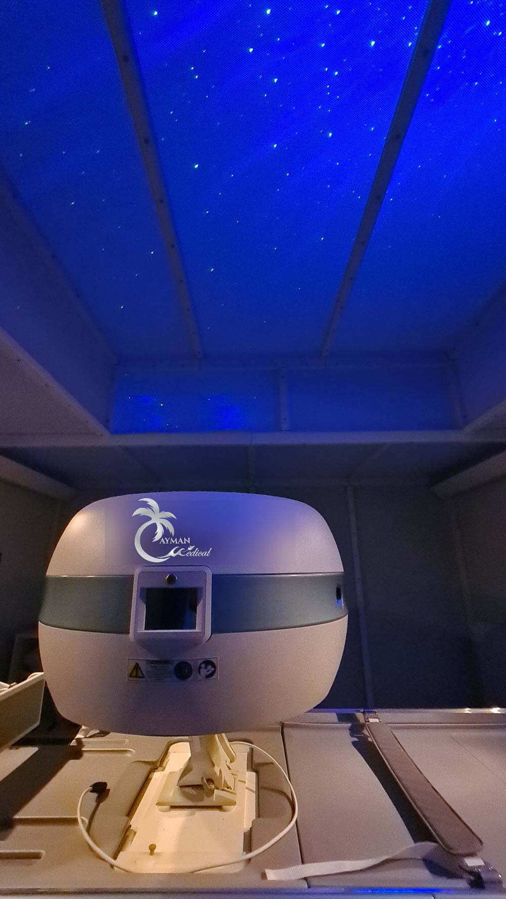 Open MRI imaging space at Cayman Medical
