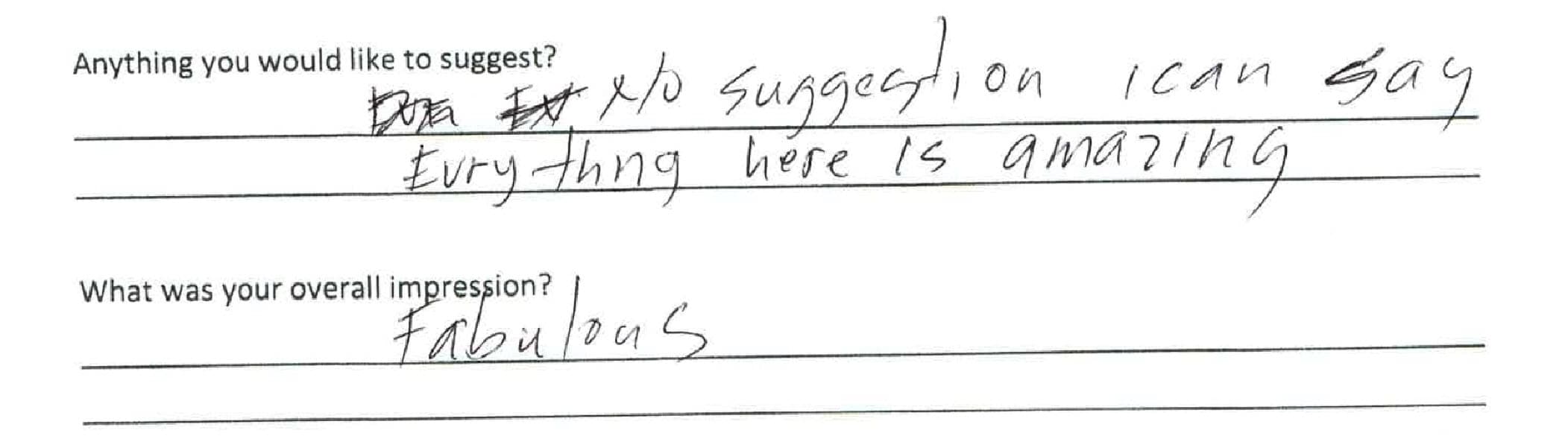 Handwritten Cayman Medical patient review 9 of 15
