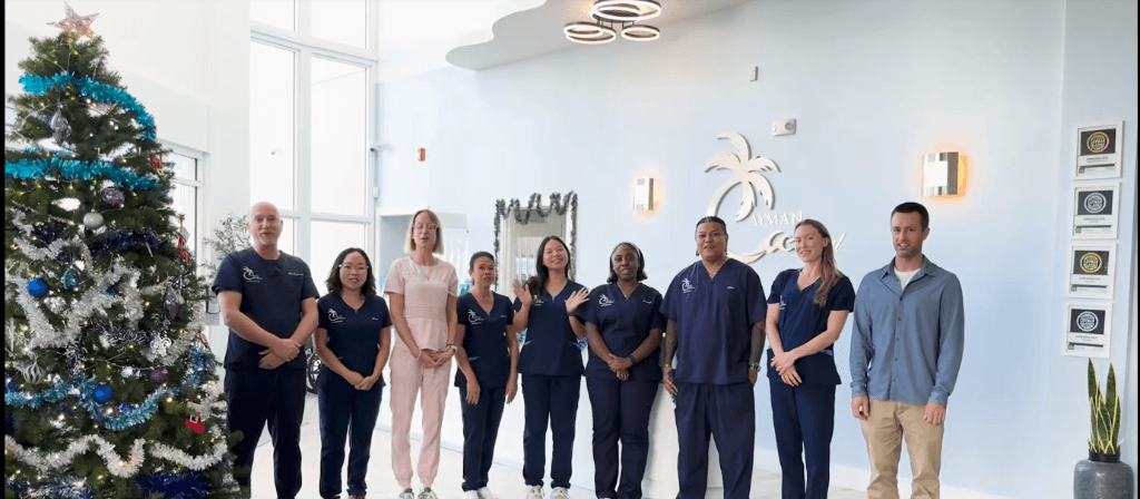 Cayman Medical team at the clinic in Grand Cayman